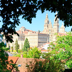 Catedral en Santiago de Compostela